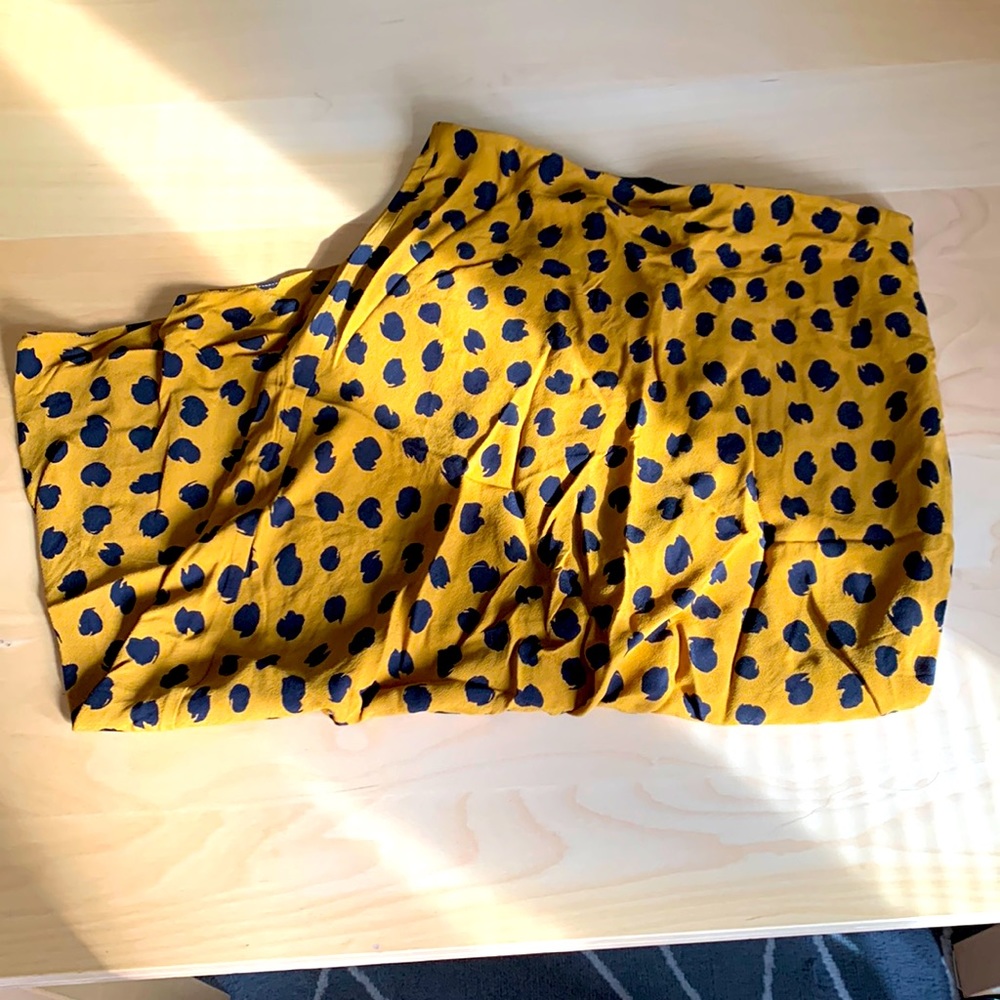 NWT Cheetah print Madewell Midi Skirt
